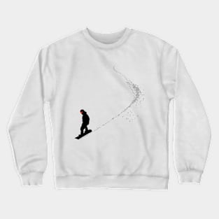 Snowboarder Gift Crewneck Sweatshirt